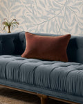Loloi Liza Pillow, 13 x 21 Cover w/Down, Cinnamon