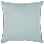 Rizzy Home T3427A Decorative Pillow, 20" x 20", Aqua