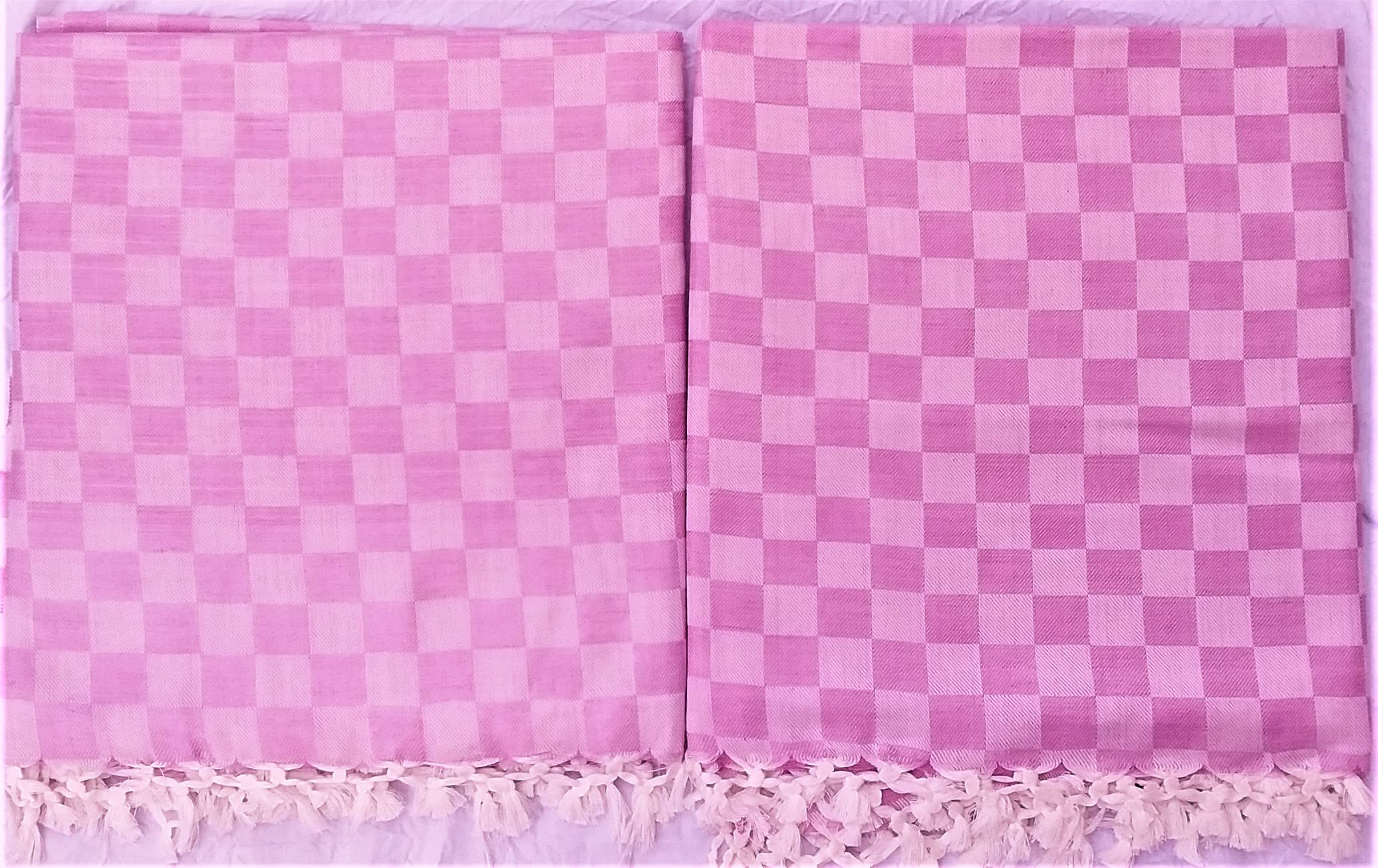 Orchid Printed Double Comforter ( Pink Printed ; Pack Of 2 )