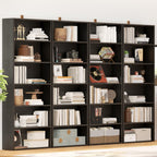 Ironck Bookshelves And Bookcases Set Of 2 Floor Standing 6 Tiers Display Storage Shelves 70 In Tall Bookcase Home Decor Furniture For Home Office, Living Room, Bed Room