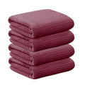 Story@Home Hand Towel Set Of 4 | 400 Gsm Microfiber Hand Towels | Color : Pink | Soft Towel & Absorbent Gym Towel | Quick Dry To