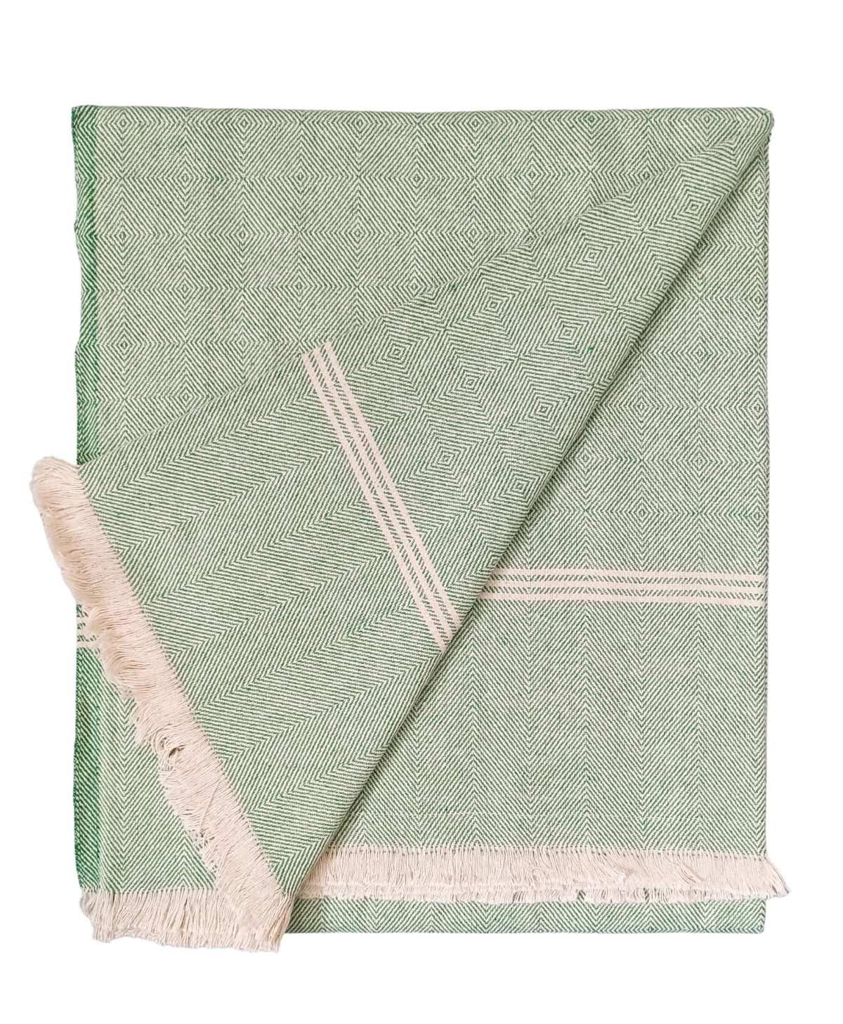 Bunkaar The Handloom Story 100% Desi Thick and Heavy Khadi Cotton Soft Beautiful Khes/Comforter/Chadar/Single AC Blanket, Set of