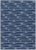 Dalyn Indoor Outdoor Harbor Ha7 Navy Washable 5' X 7'6" Rug Ha7Na5X8