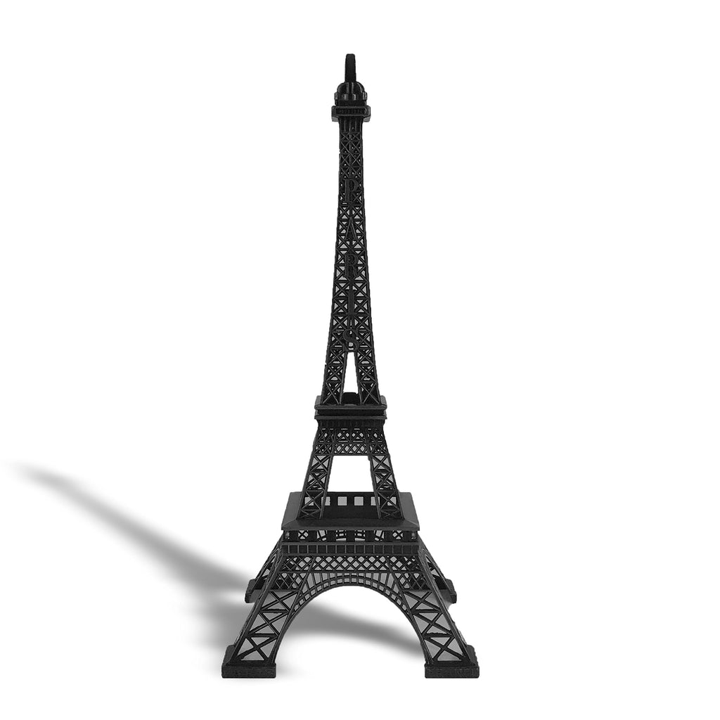 allgala 15'' Eiffel Tower Statue Decor Alloy Metal, Black