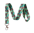 Wild Safari Themed Lanyard Key Chain Id Badge Holder (Leopard)