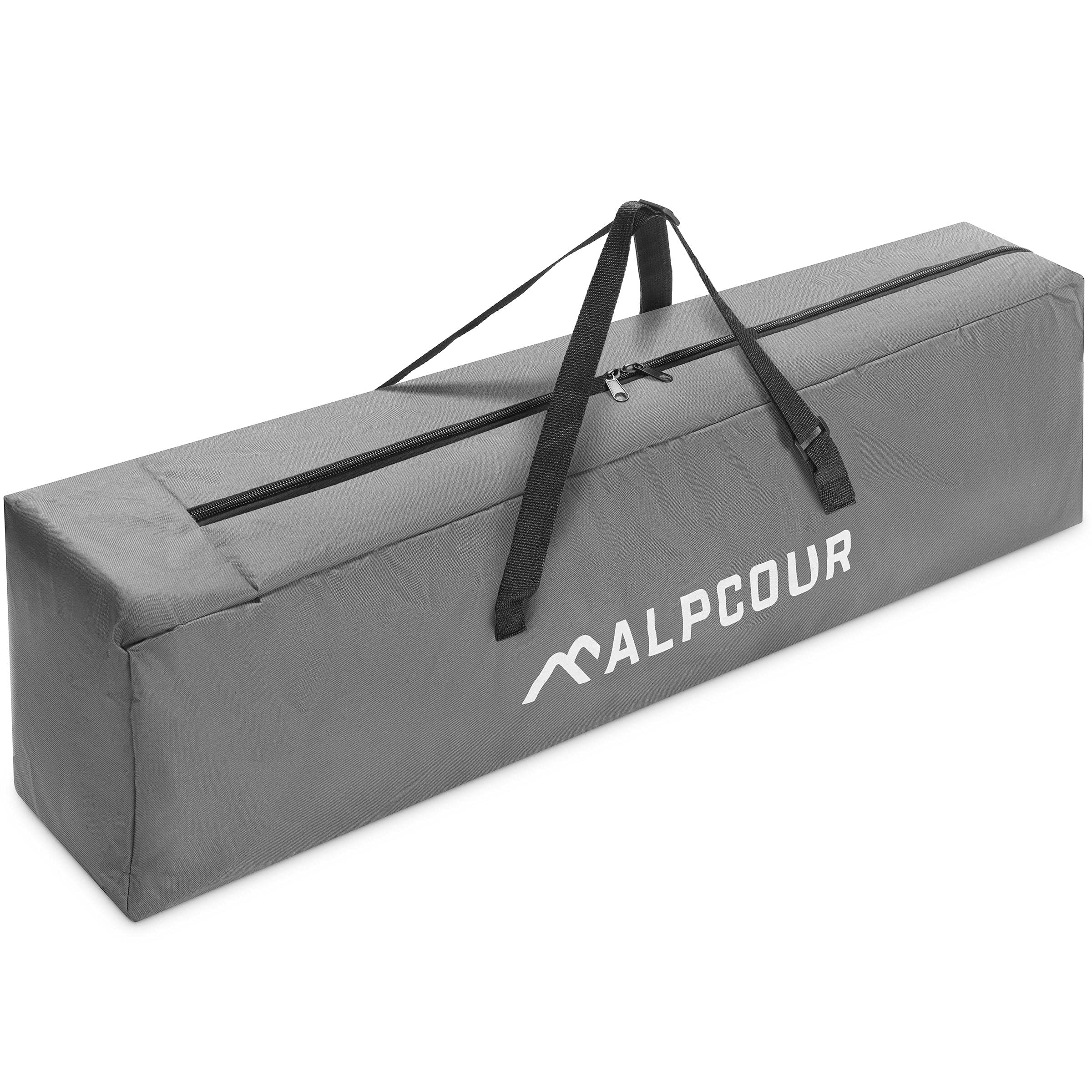 Alpcour Camping Cot Bag?for Outdoor Camping, Travel and Beach - 42 Inch Heavy Duty Polyester Fabric Replacement Bag Fits Most Co