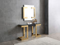 Whiteline Modern Living Sumo Console Table, W52 D18 H43, Black