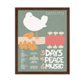 Poster Master Vintage Skolnick Poster - Retro Advertising Print - Gift for Artist, Friend - Woodstock, Music Festival, 3 Days of