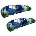 Smiry Stretch Printed Office Chair Armrest Covers, 2 Pcs Soft Fit Removable Washable Computer Desk Chair Arm Covers Protector, D