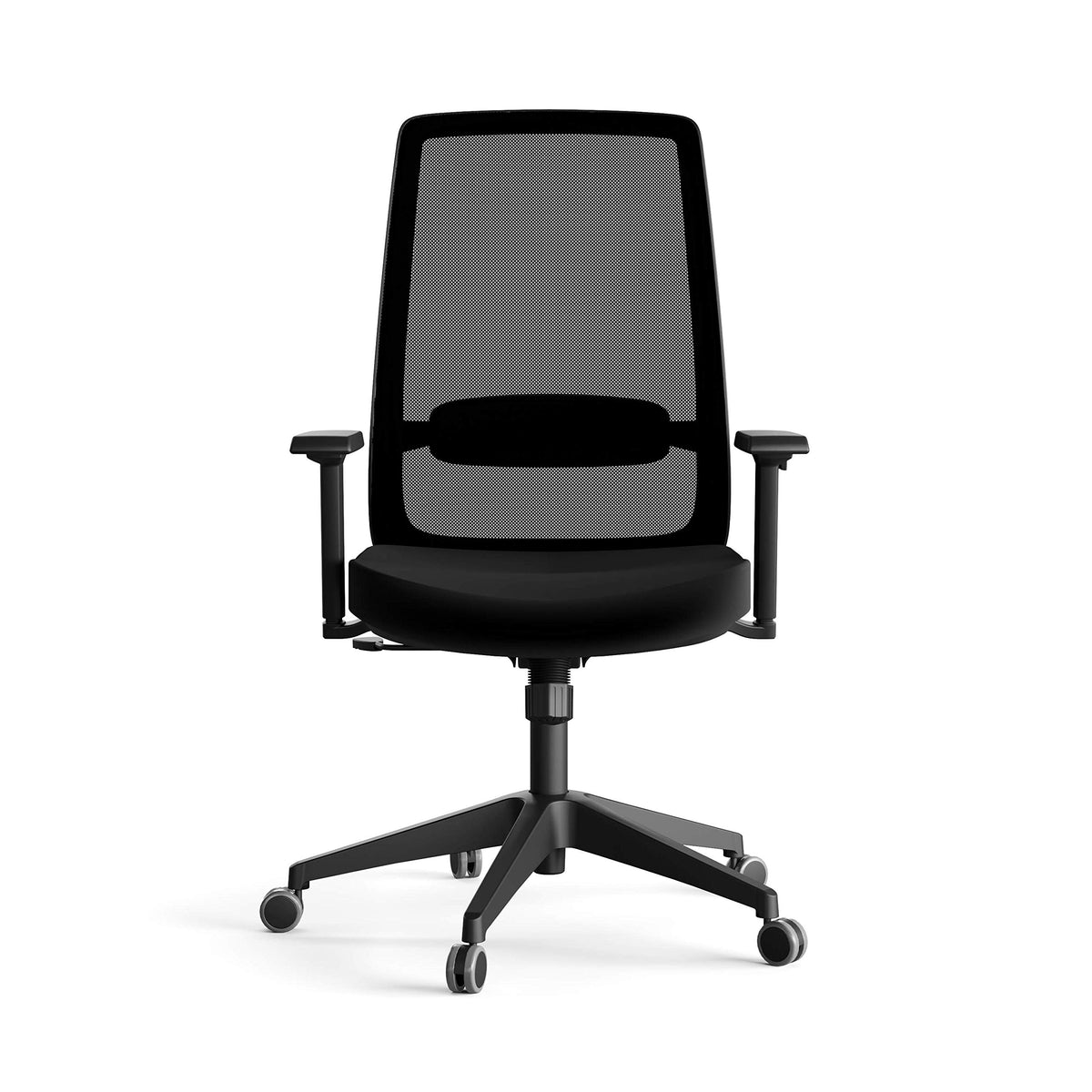 Kokuyo Fluence Ergonomic Office Chair  Mesh Back Desk Chair With Adjustable Lumbar Support, Armrests & Height For Work From Hom