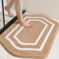 COSY HOMEER Extra Thick Bath Rugs - Anti-Slip Bath Linen Sets Mats Soft Plush 100% Strong Polyester Mat Living Room Bathroom Wat