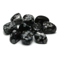 Snowflake Obsidian Tumble Stone (20-25mm) - Single Stone