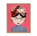 Poster Master Vintage Frida Poster - Retro Magic Realism Print - Gift for Artist, Friend - Self Portrait, Still Life, Woman, Flo