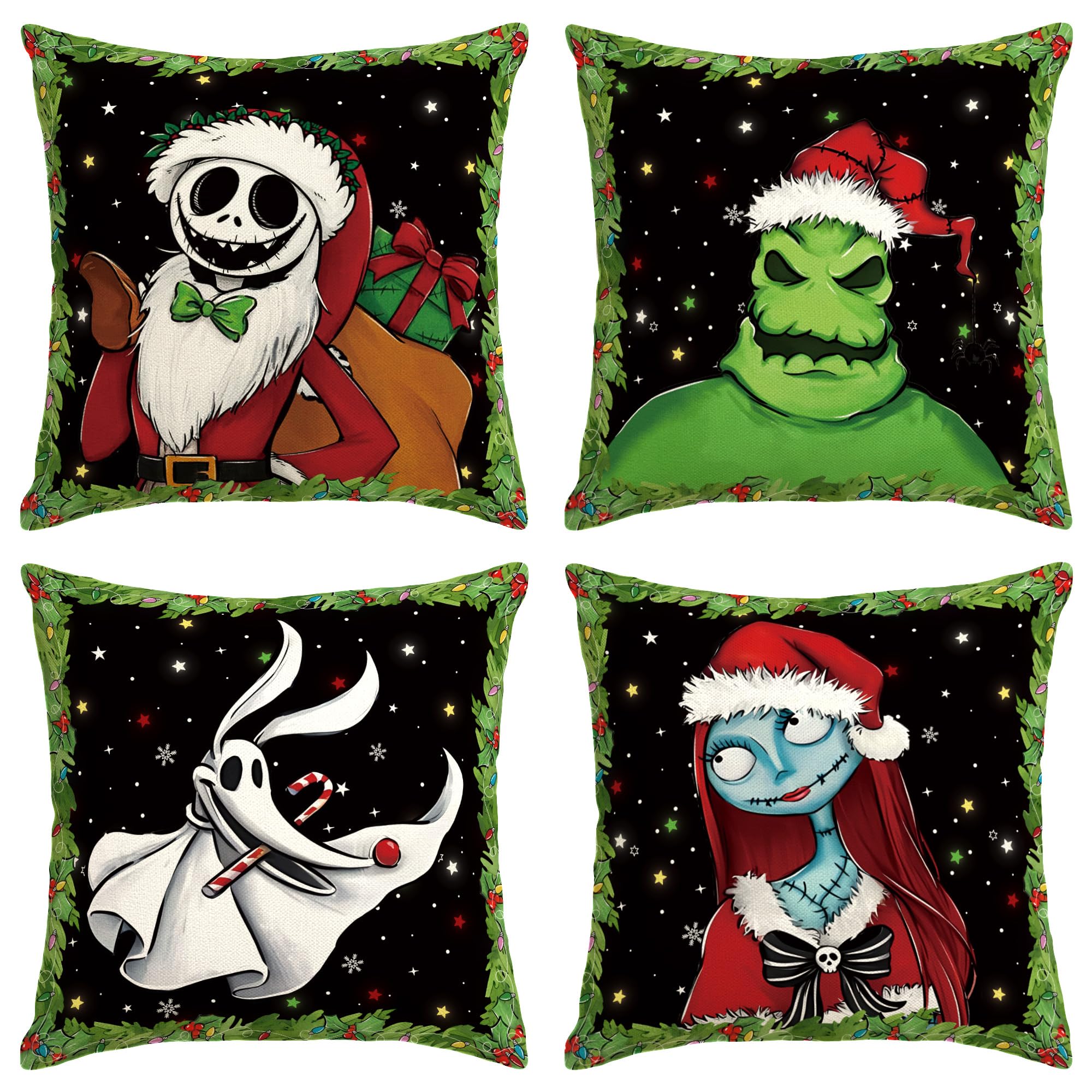 Christmas Pillow Covers Pillow Cases New Year Winter Xmas Decor Christmas Decorations For Home Party