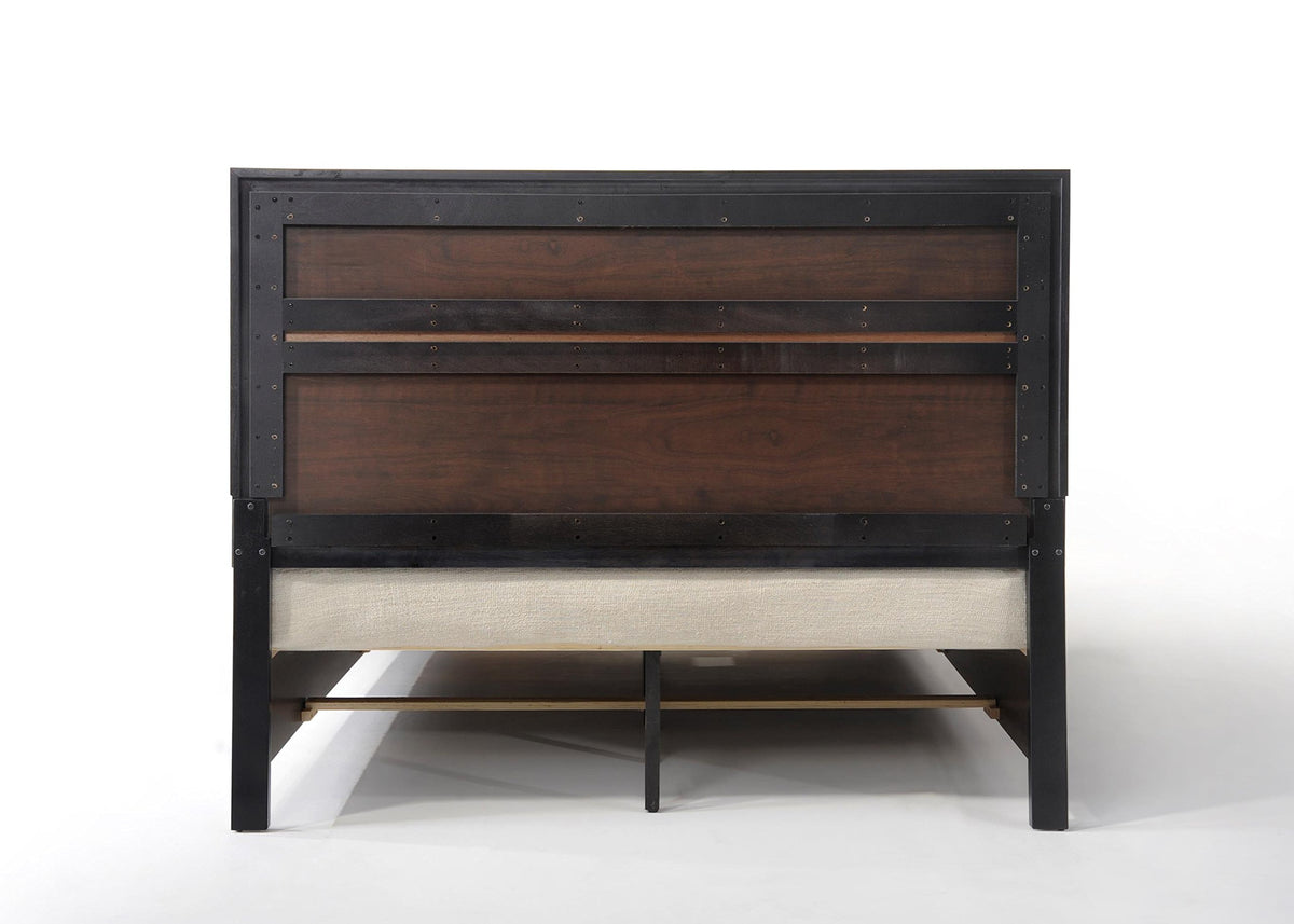 Acme Naima Queen Bed with Storage in Black