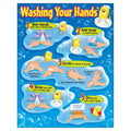Trend Washing Your Hands Learning Chart, Classroom Decor, 17' X 22'