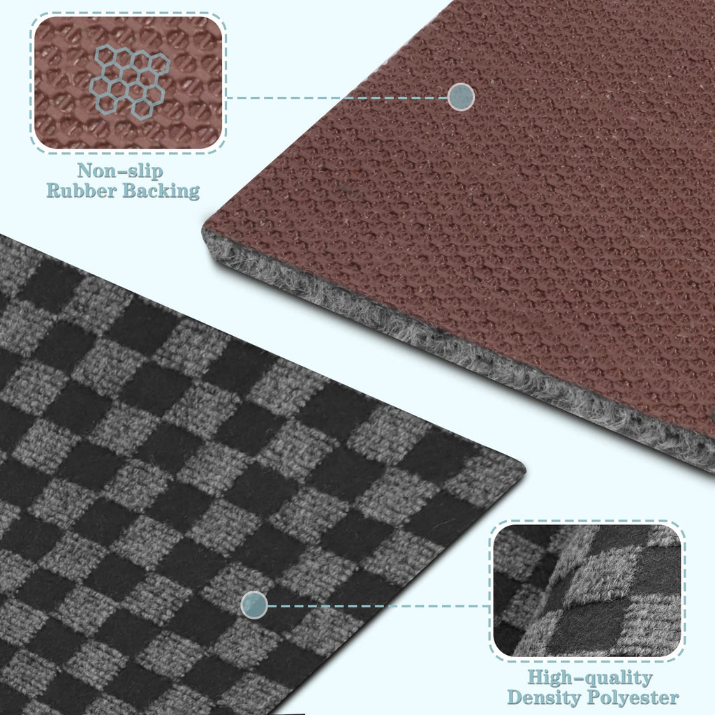 Runner Rug 4Ft X 36Ft, Ayoha 2'-82' Utility Carpet Runner For Entryway Hallway Aisles Balcony Garages, Area Rugs With Non-Slip R