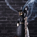 2024 Upgrade Plague Doctor Incense Holder, Plague Doctor Cone Burner Eyes Will Smoke, Handmade Craftfor Desktop Resin Ornament f