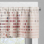 Ambesonne Polka Dot Window Valance Pack Of 2, Surreal Composition Of Dreamy Spots Art Modern Pastel Abstract Rounds, Rod Pocket Curtain Valances Kitchen Bedroom, 54' X 12',Blush Lilac And Eggshell
