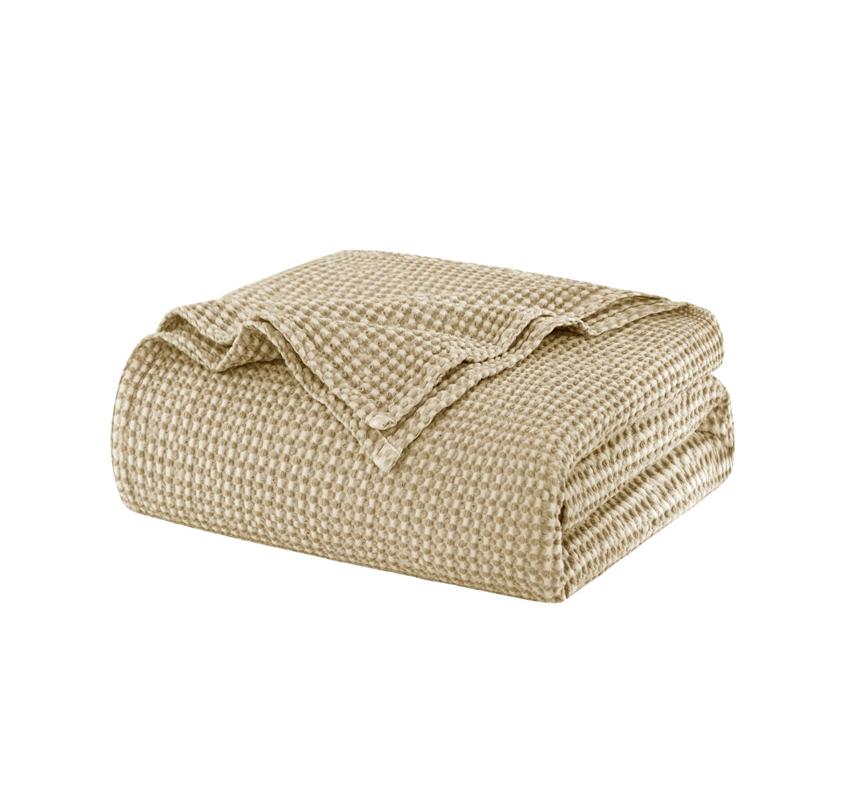 Talasily 100% Cotton Blanket Queen Size for Bed  Spring and Summer Cooling Lightweight & Breathable Bedding Soft Waffle Weave 