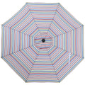 Mastercanopy Patio Umbrella 9 Ft Replacement Canopy For 8 Ribsred And Green Stripes Canopy Only