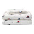 Eddie Bauer  Full Sheet Set, Warm Breathable Cotton Flannel Bedding With Deep Pockets, Brushed For Extra Softness, Cozy Home De