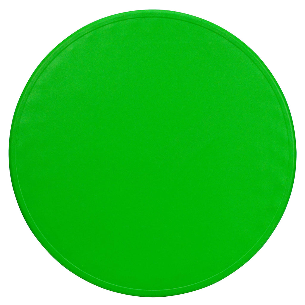 Flash Furniture Wren 45'' Round Green Plastic Height Adjustable Activity Table