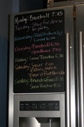 Chalkboard Refrigerator Sticker or Chalkboard Cabinet Sticker