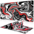 Canjoy Gaming Mouse Pad, Fluid Pattern Mouse Pad 31.5X11.8Inch Large Extended Computer Mouse Mat Keyboard Full Desk Mousepad For