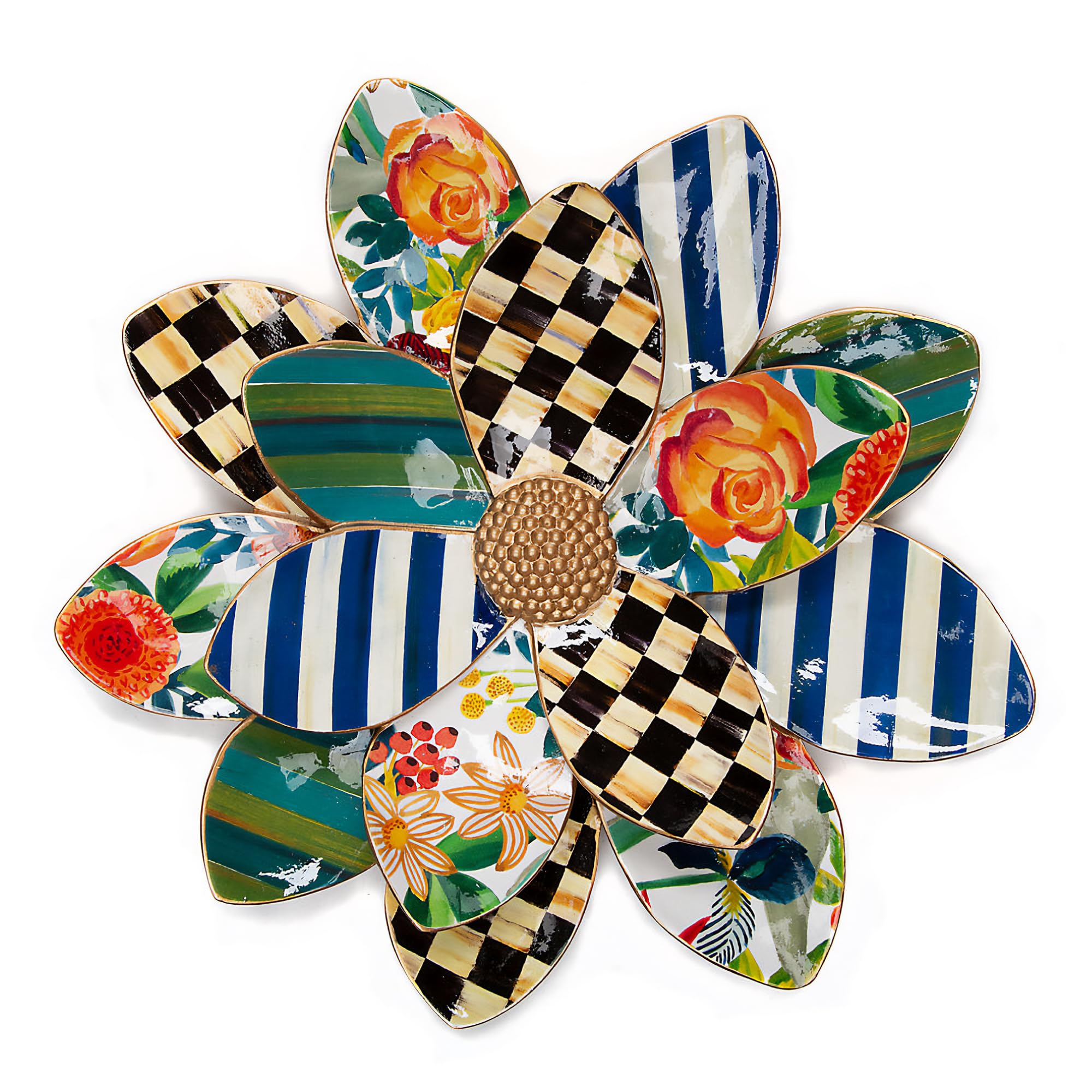MACKENZIE-CHILDS Wallflower, Hanging Floral Wall Decor, Large