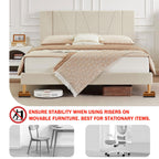 Annkut Furniture Risers 1.5 Inch, Rectangle Adjustable Risers Blocks For Bed Sofa Table And Couch Lifting,Heavy Duty Support Up