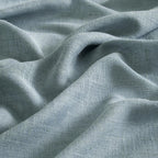 Miulee Dusty Blue Linen Curtains 84 Inch Length 2 Panels For Bedroom Living Room, Soft Thick Linen Textured Window Drapes Semi Sheer Light Filtering Back Tab Rod Pocket Burlap Look, 37X84 Inches