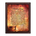 Crossroads Home D  cor Firemans Prayer Picture Frame, Firefighter Decor, Firefighter Graduation Present, 2107W