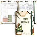 Simplified To Do List Notebook - Aesthetic Daily Planner To Easily Organize Your Tasks And Boost Productivity - Stylish Undated