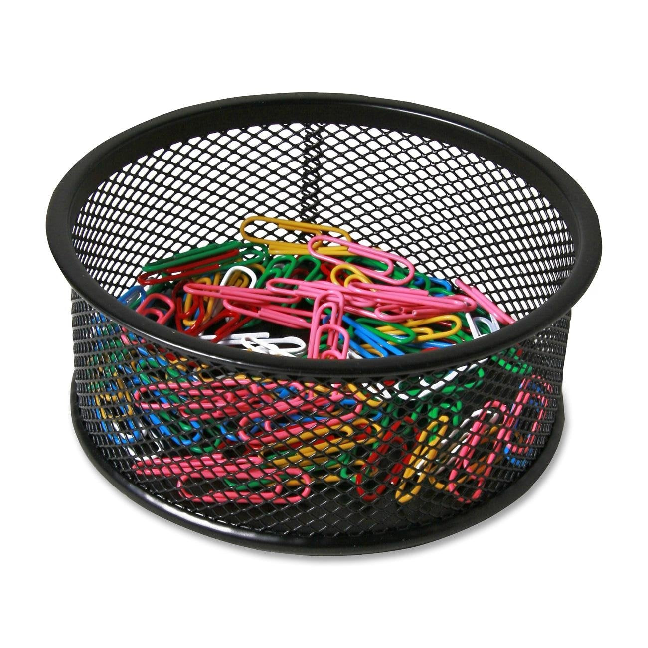 Sparco Steel Mesh Paperclip Holder