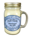 Our Own Candle Company, Himalayan Sea Salt Scented Mason Jar Candle, 100 Hour Burn Time, Made in The USA - 13 Ounces