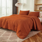 Litanika Dark Olive Green Comforter Set Queen, 3 Pieces Solid Bedding Comforter Set, All Season Fluffy Bed Set (90X90In Comforte