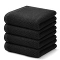 Kitinjoy 100% Cotton Waffle Weave Kitchen Towels, 4-Pack Super Soft and Absorbent Kitchen Dish Towels for Drying Dishes, Kitchen