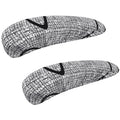 Smiry Stretch Printed Office Chair Armrest Covers, 2 Pcs Soft Fit Removable Washable Computer Desk Chair Arm Covers Protector, G