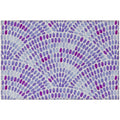 Seabreeze Sz7 Purple Coastal Rug Rectangle 5' X 7 ' 6"