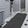 FREADEM Runner Rugs 3' x 16' Indoor Outdoor Carpet Runner, Area Rugs with Anti-Slip Rubber Backing for Aisle Hallway Balcony Gar