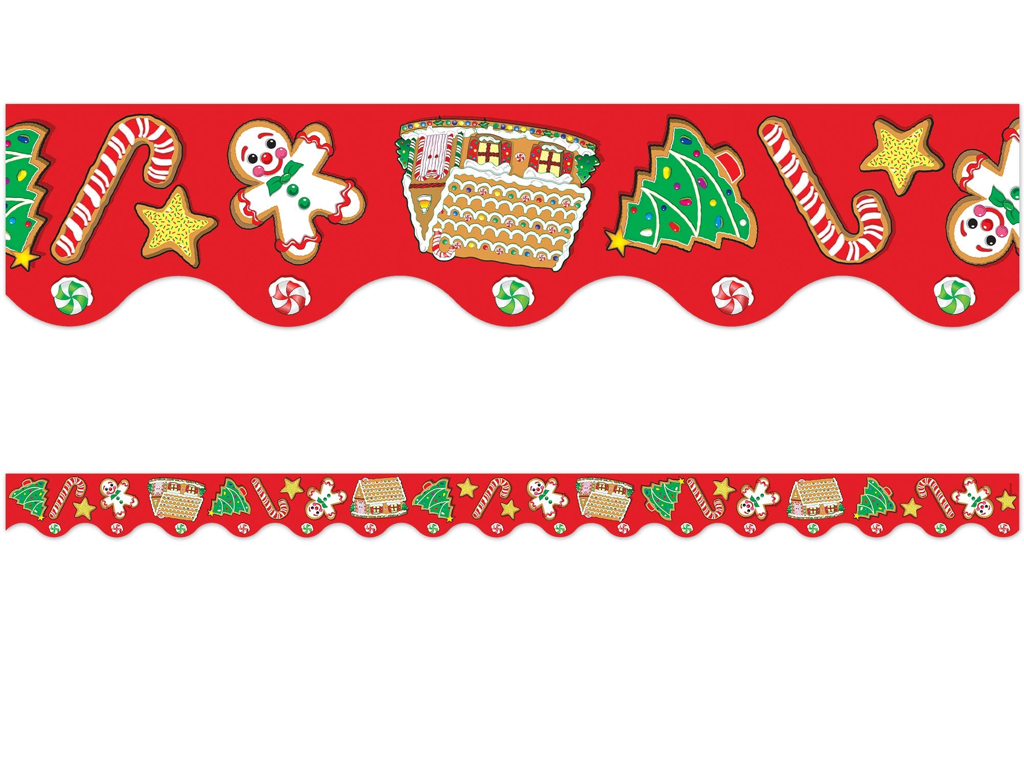 Teacher Created Resources Christmas Border Trim, Multi Color (4157)