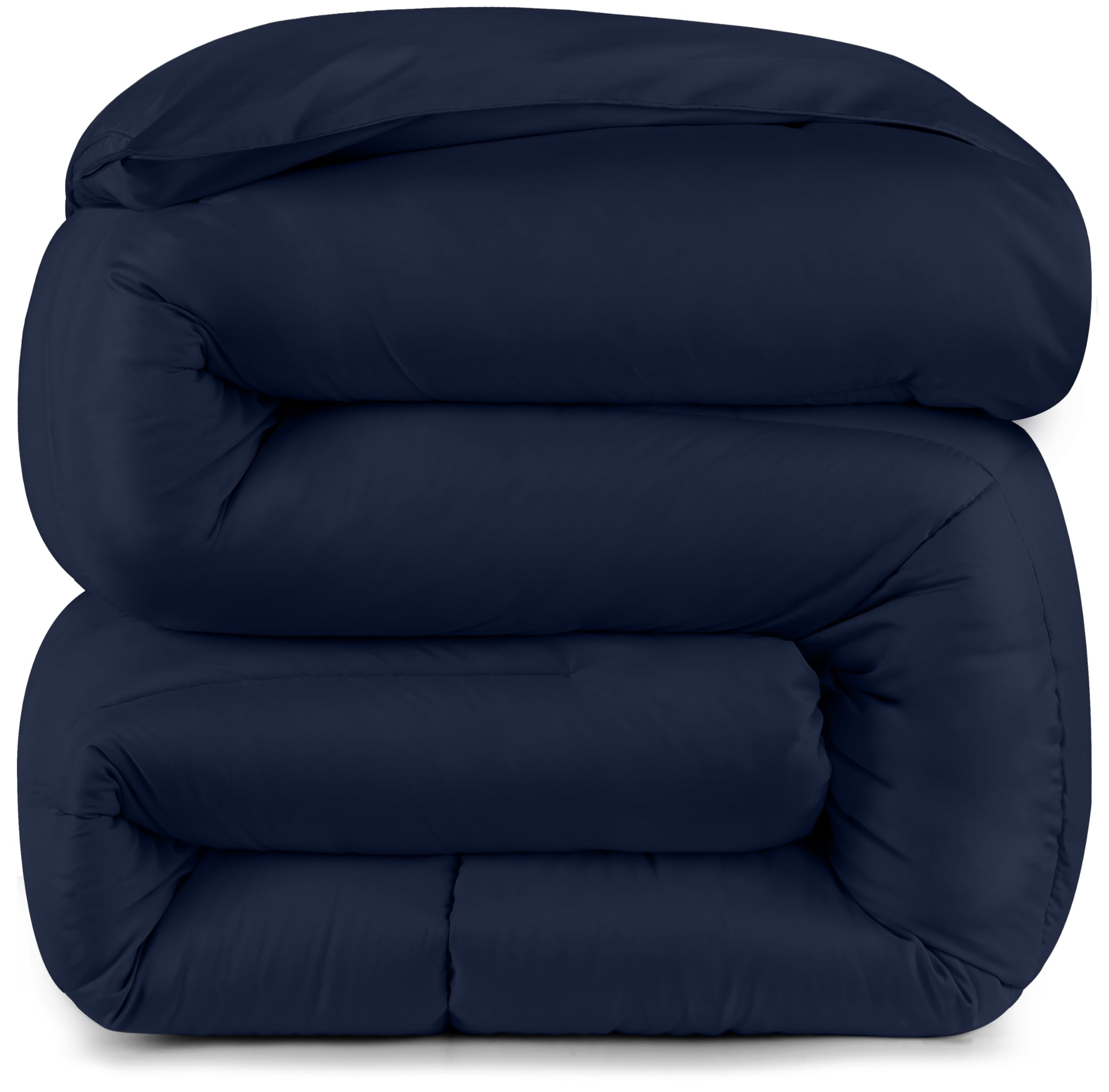 Utopia Bedding Comforters King Size, All Season Duvet Insert, Down Alternative Box Stitched Bed Comforter With Corner Tabs, Mach