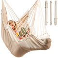Xl Hanging Hammock Chair Swing - Indoor Hammock Swing Chair, Outdoor Hanging Chair, Outdoor Hammock Chair, Indoor Hammock Chair