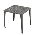 Christopher Knight Home Kai Outdoor 18 Cast Aluminum Side Table, Bronze Finished