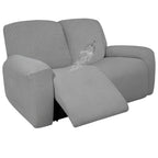 Easy-Going 100% Dual Waterproof Recliner Loveseat Cover, 6-Pieces Stretch Relining Sofa Cover With Pocket, Jacquard 2 Seat Sofa