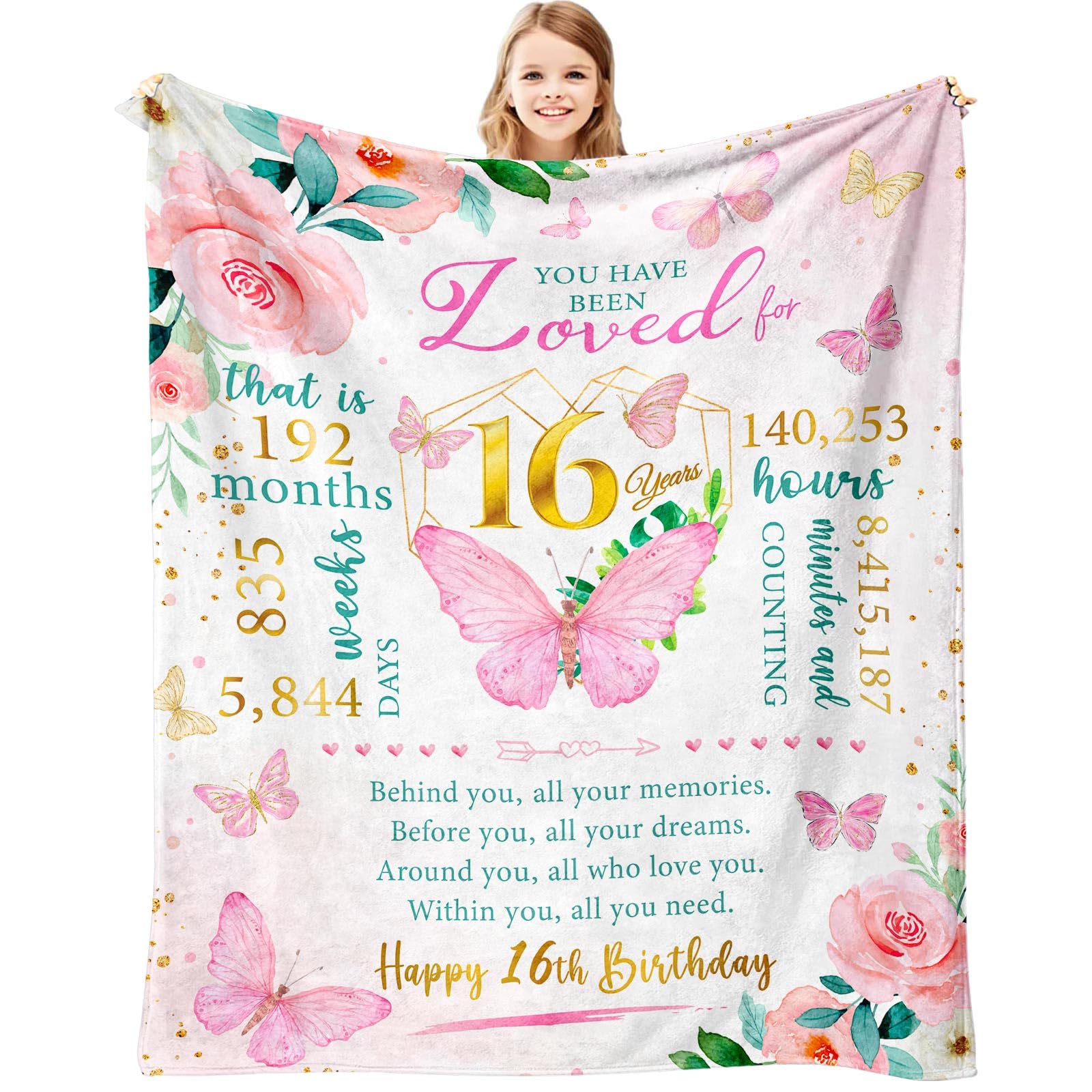 Zwerivp Sweet 16 Gifts For Girls, 16Th Birthday Gifts For Girls, 16 Year Old Girl Birthday Gift Ideas, Sweet Sixteen Birthday Gi