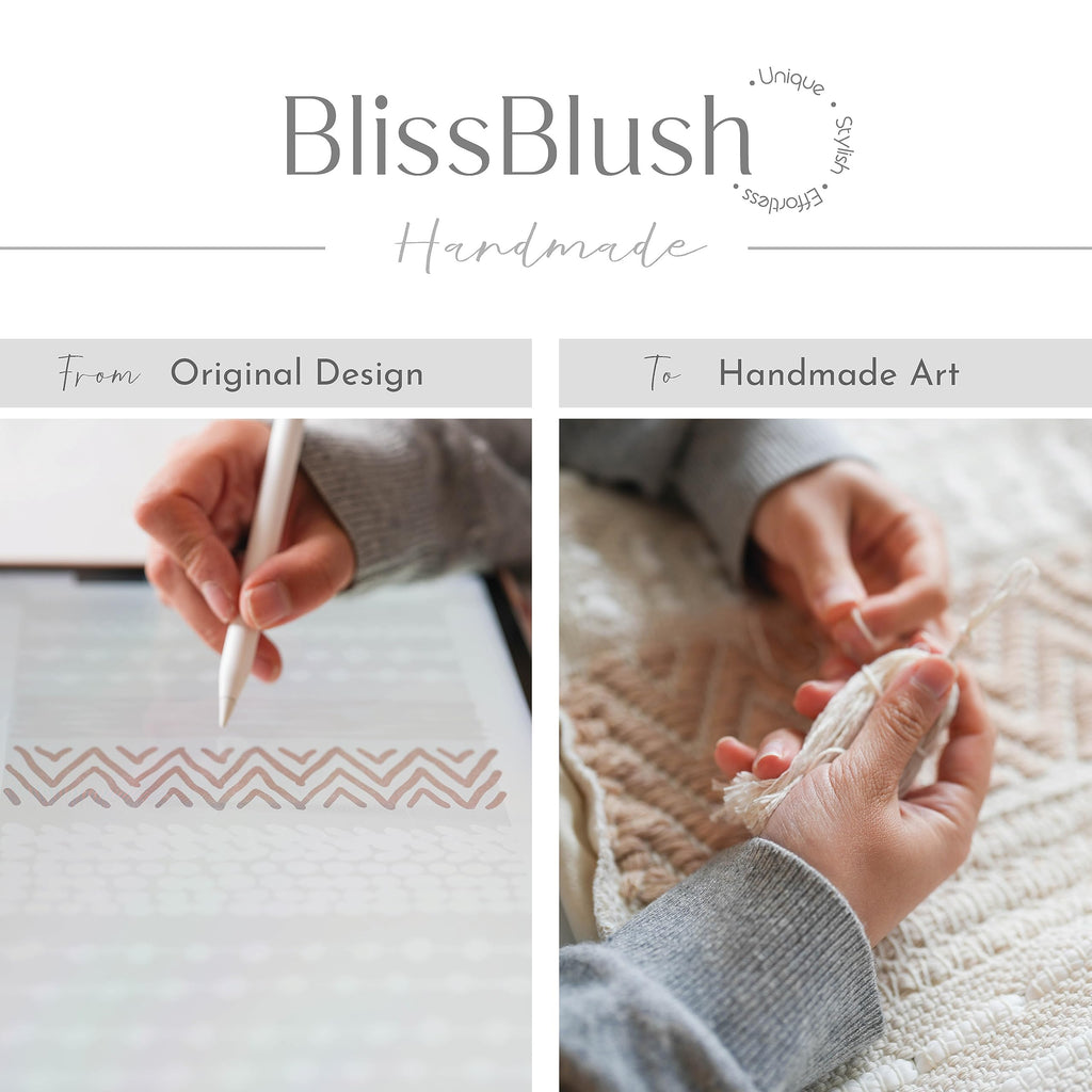 Blissblush Gray Decorative Throw Pillow Cover 20X20 Combo Set Of 2 Square Boho Neutral Grey Accent Pillowcase Tassels Farmhouse