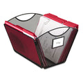 Safco 2162BL Onyx Mesh Desktop Tub File Storage Box Letter Black