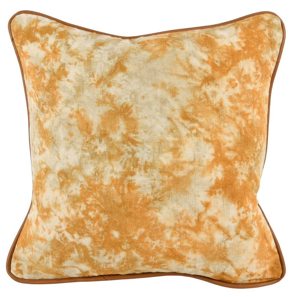 Kosas Home Nester Throw-Pillow, Saffron Orange